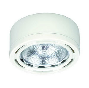 2 5/8″ Puck Light/ White/ 20W Halogen/ Magnetic Low Voltage/ 12 Volt